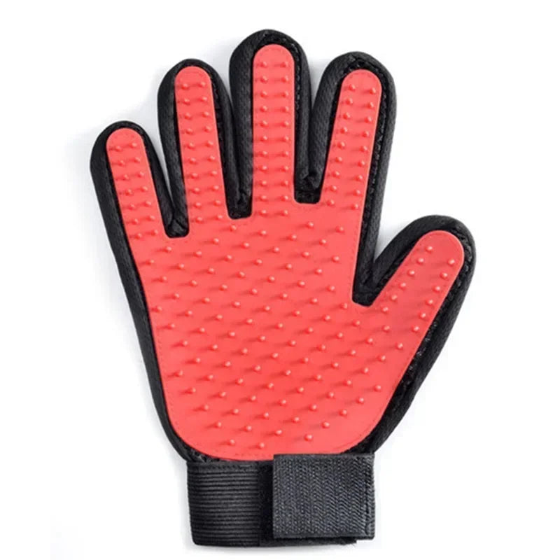 Pet Grooming Glove — Gentle Fur Removal Mitt | Dogs & Cats