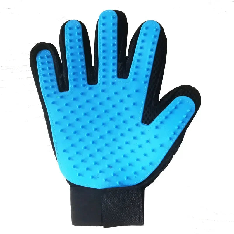 Pet Grooming Glove — Gentle Fur Removal Mitt | Dogs & Cats