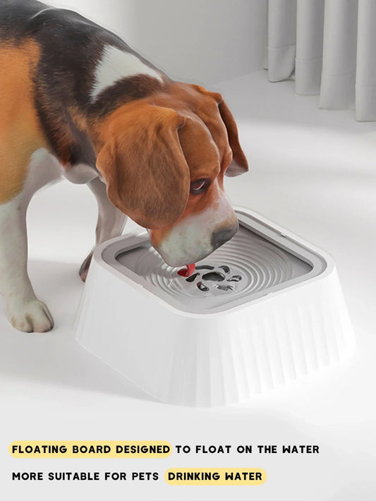 No-Spill Floating Pet Water Bowl | Perfect for Dogs & Cats