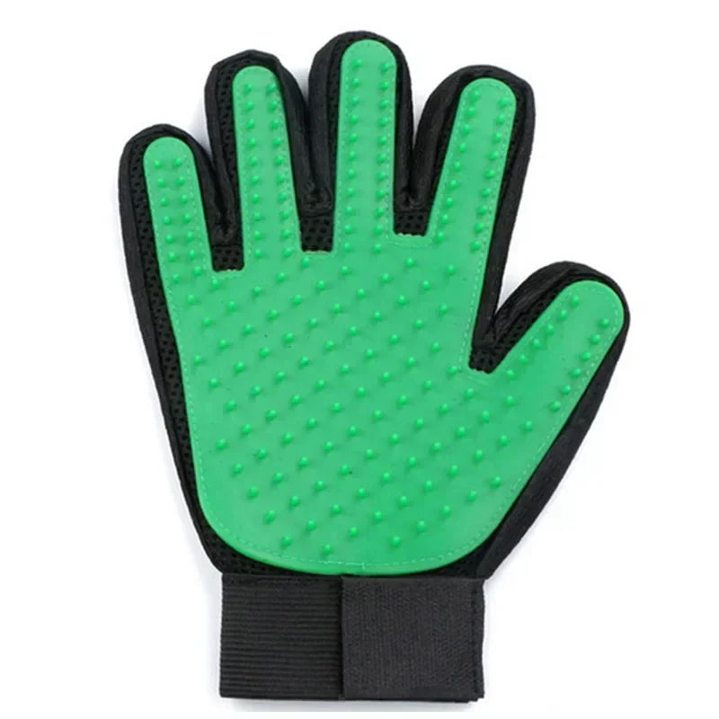 Pet Grooming Glove — Gentle Fur Removal Mitt | Dogs & Cats