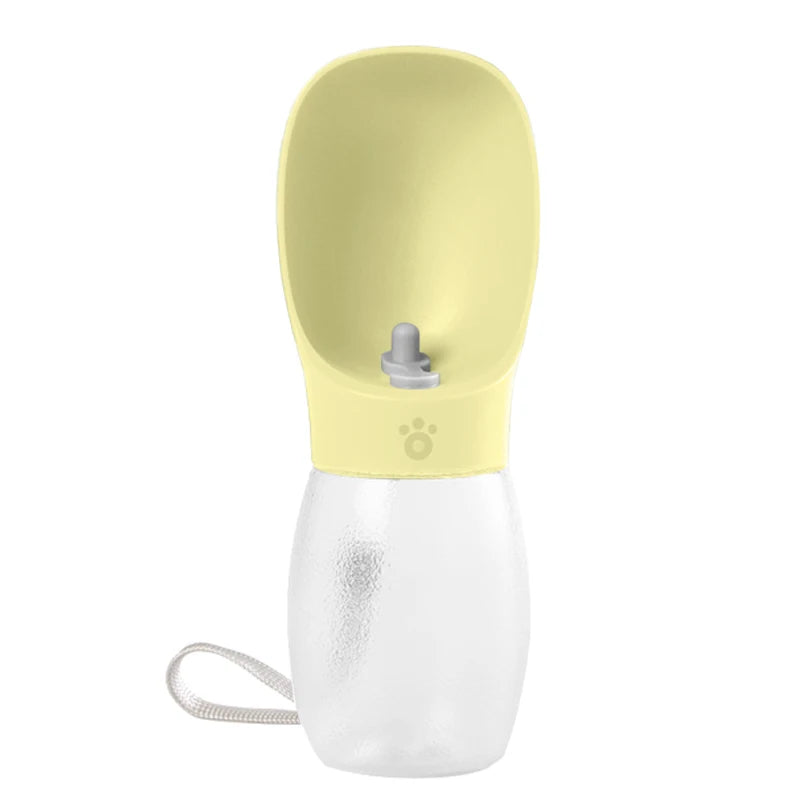 Portable Pet Water Bottle — 300ML Travel Drinking Bowl | Dogs & Cats