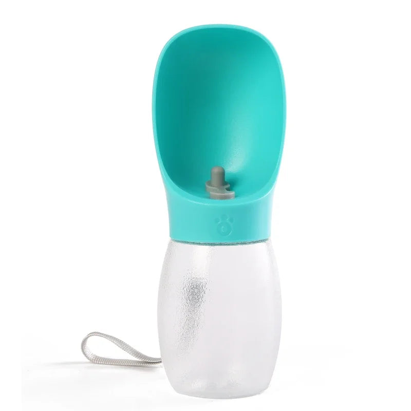 Portable Pet Water Bottle — 300ML Travel Drinking Bowl | Dogs & Cats